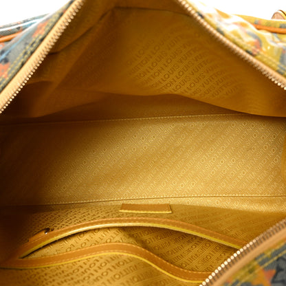 Louis Vuitton Monogram Pulp Defile Weekender PM Yellow 5 of 9