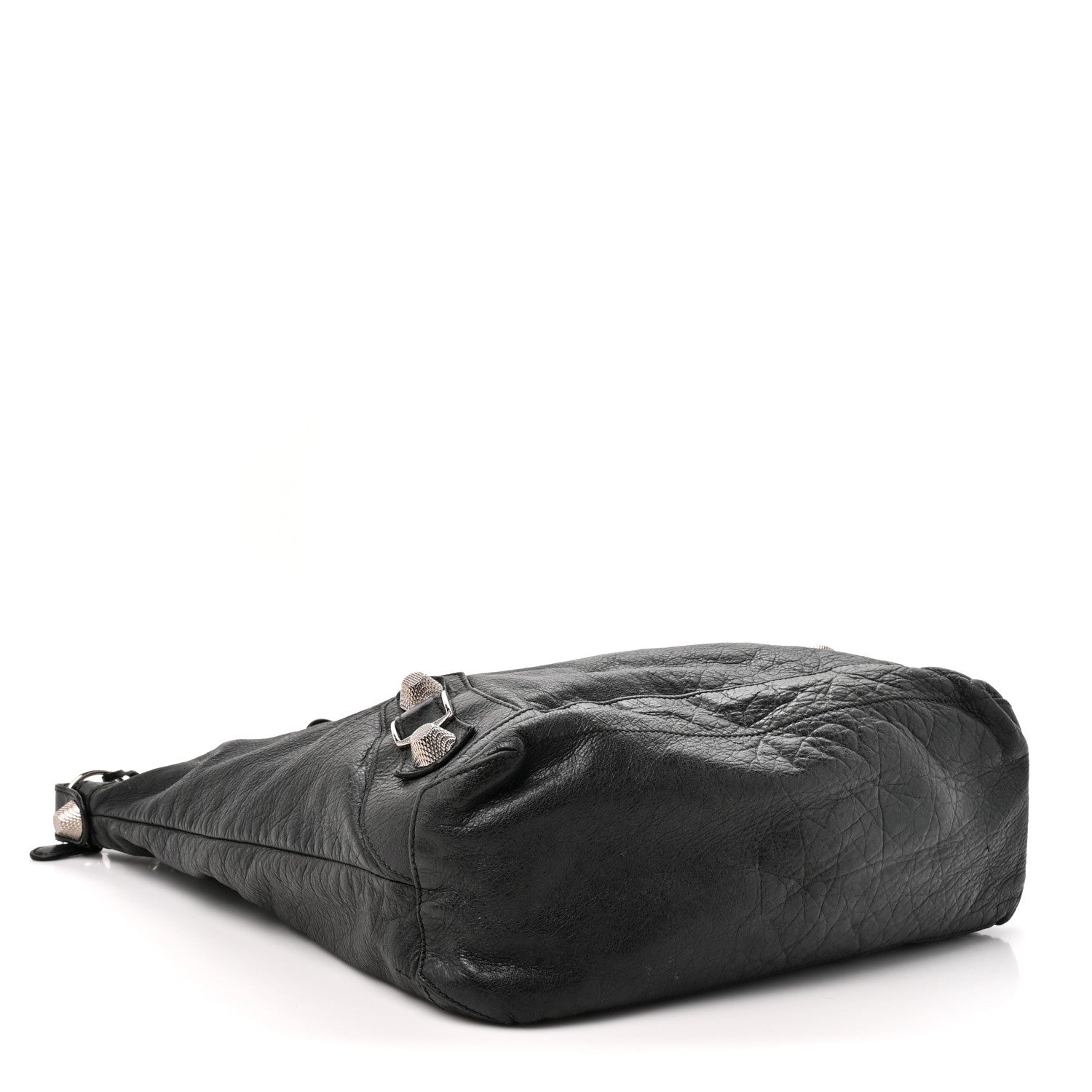 Balenciaga Chevre Giant 21 Silver Hardware Day Hobo Black 4 of 12