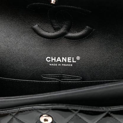 Chanel Patent Quilted Medium Double Flap Black 6 of 11
