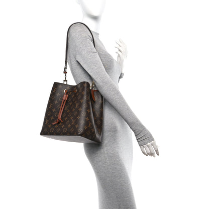 Louis Vuitton Monogram Neonoe MM Caramel 2 of 9