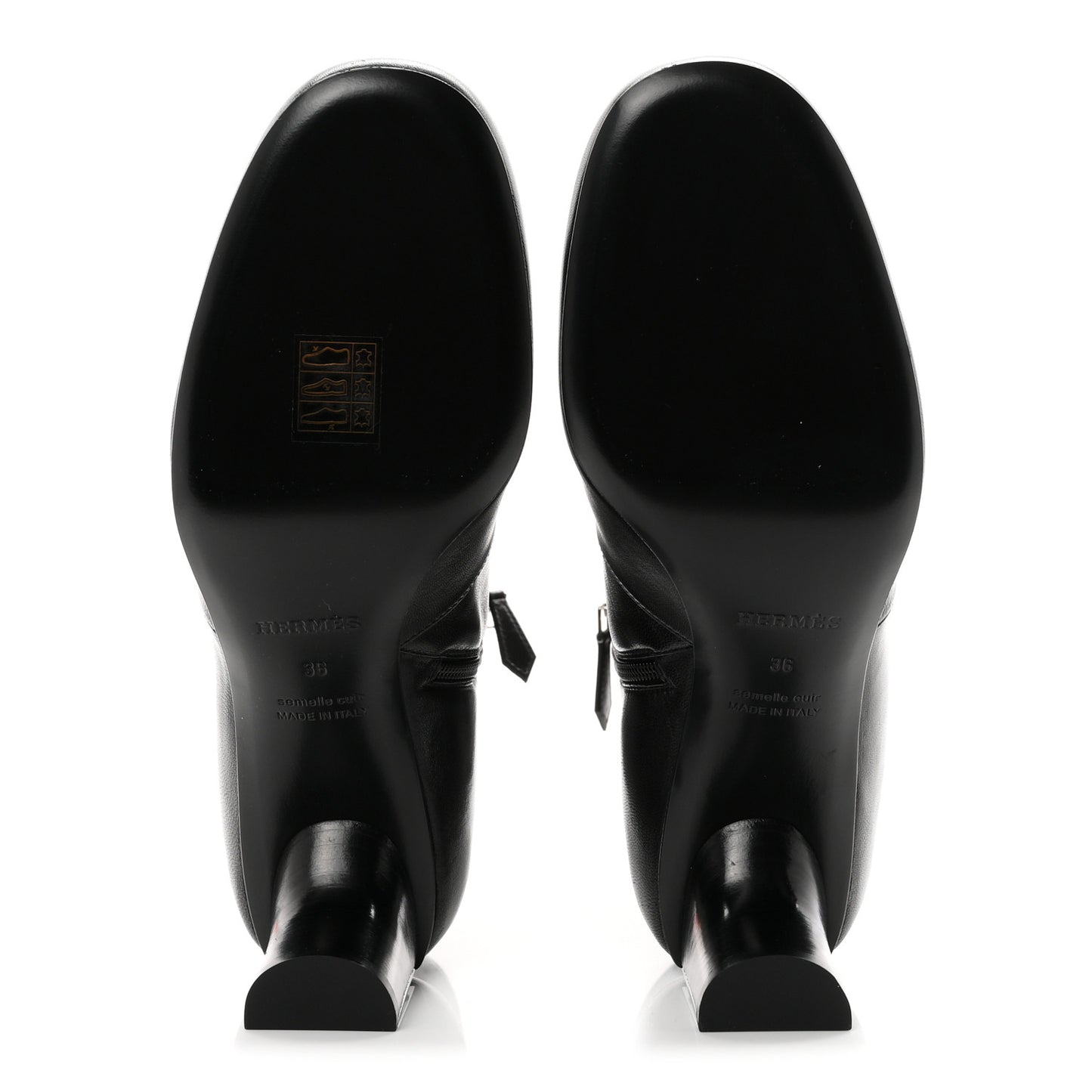 Nappa Lisa 55 Ankle Boots 36 Black