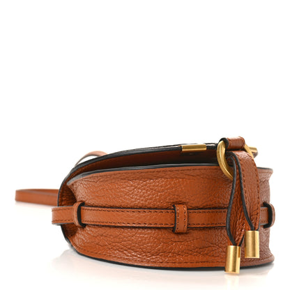 Chloe Calfskin Nano Marcie Saddle Bag Tan 4 of 8