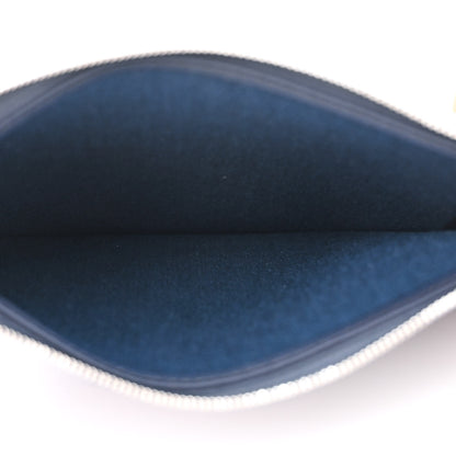 Hermes Toile Officier Vache Hunter Laque Horseshoe Herbag Zip PM 31 Bleu De Malte Natural 7 of 14