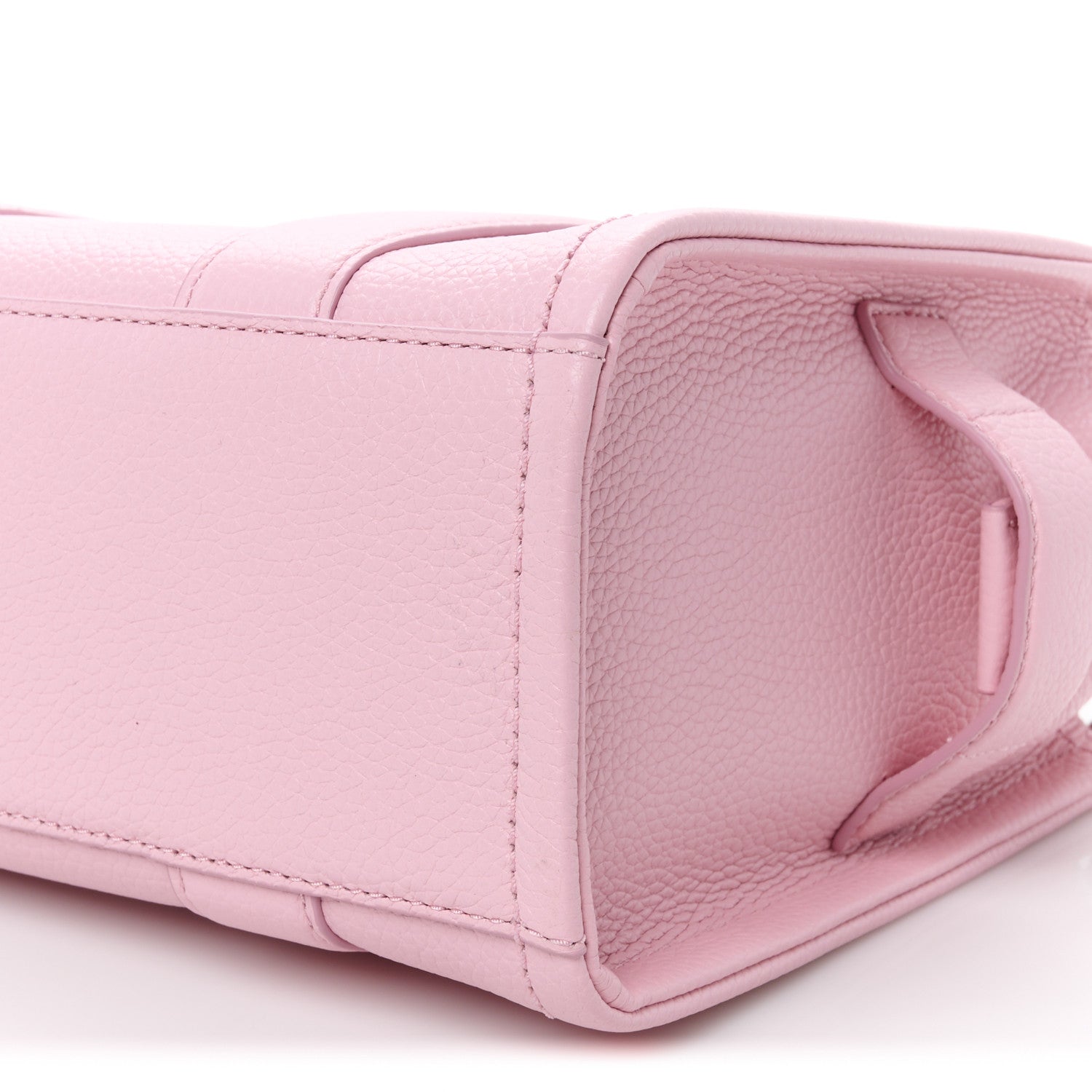 Marc Jacobs Grained Calfskin Small The Tote Bag Ribbon Pink 11 of 11