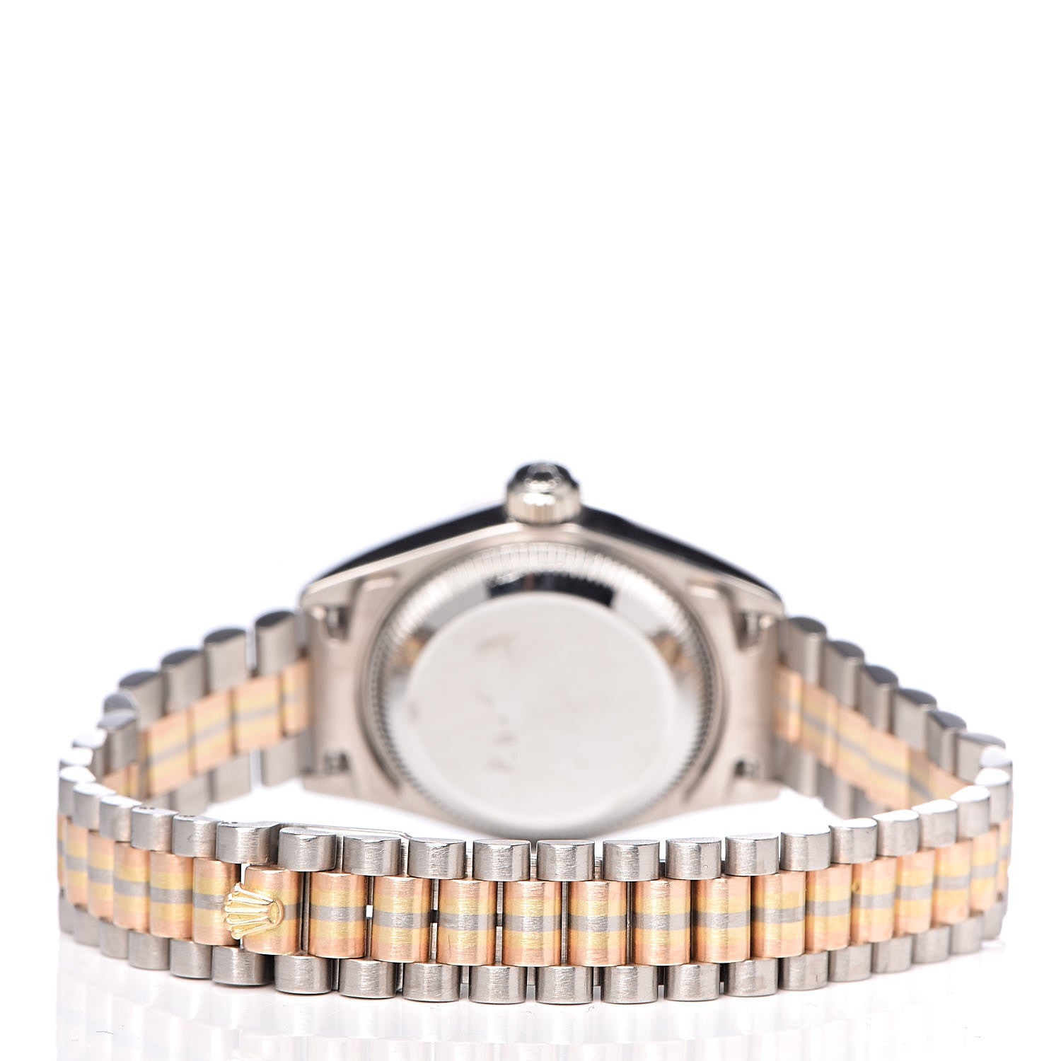 Rolex Stainless Steel 18K Everose White Yellow Gold 26mm Oyster Perpetual Datejust Watch Tridor 69179 4 of 7