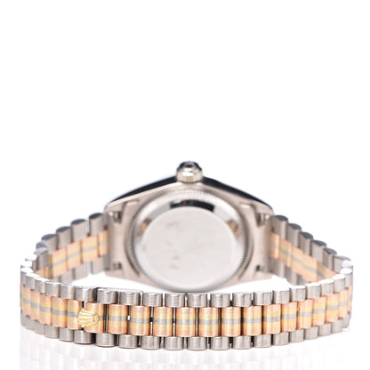 Rolex Stainless Steel 18K Everose White Yellow Gold 26mm Oyster Perpetual Datejust Watch Tridor 69179 4 of 7