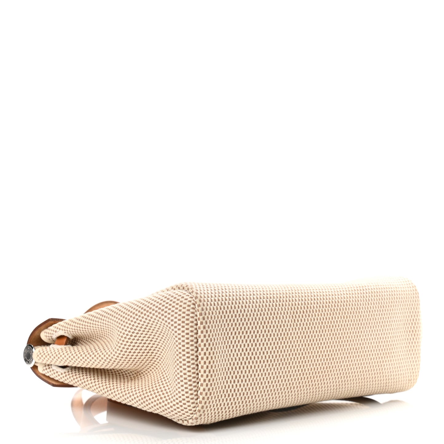 Toile Vache Calfskin Herbag 30 PM Backpack Natural