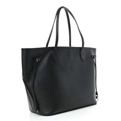 Louis Vuitton Epi Neverfull MM Black 4 of 9