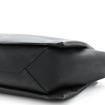 Celine Baby Grained Calfskin Medium Tri-Fold Bag Black 10 of 13