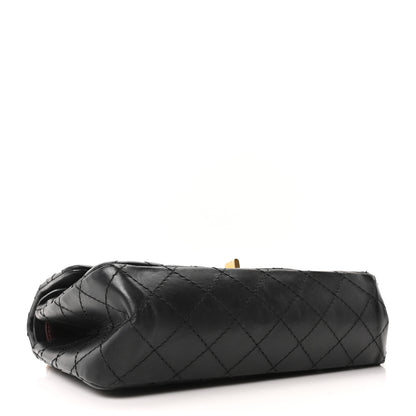 Chanel Aged Calfskin Quilted 2.55 Reissue 225 Flap Black 4 of 10