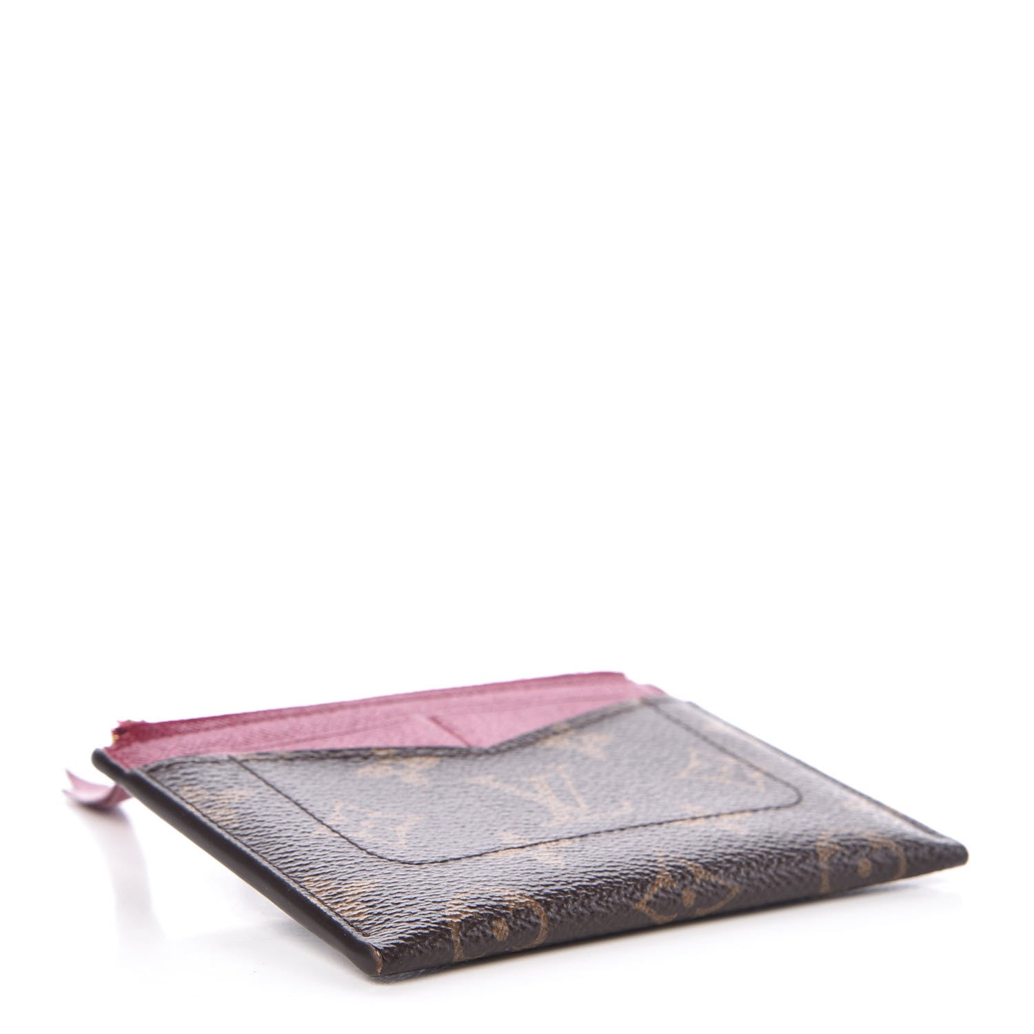 Louis Vuitton Monogram Zipped Card Holder Fuchsia 4 of 8