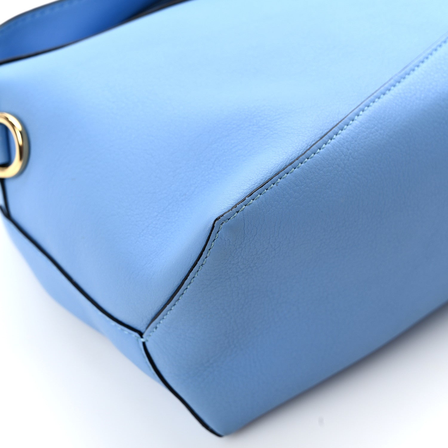 Loewe Calfskin Puzzle Hobo Celestine Blue 10 of 13