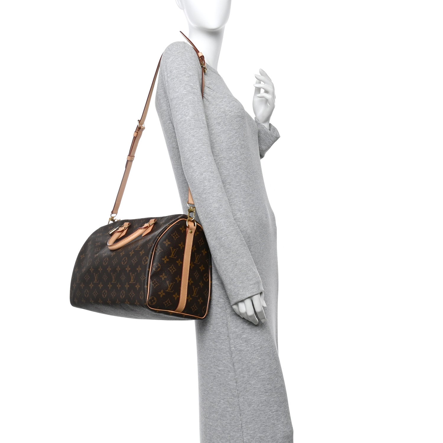 Louis Vuitton Monogram Speedy Bandouliere 35 2 of 14