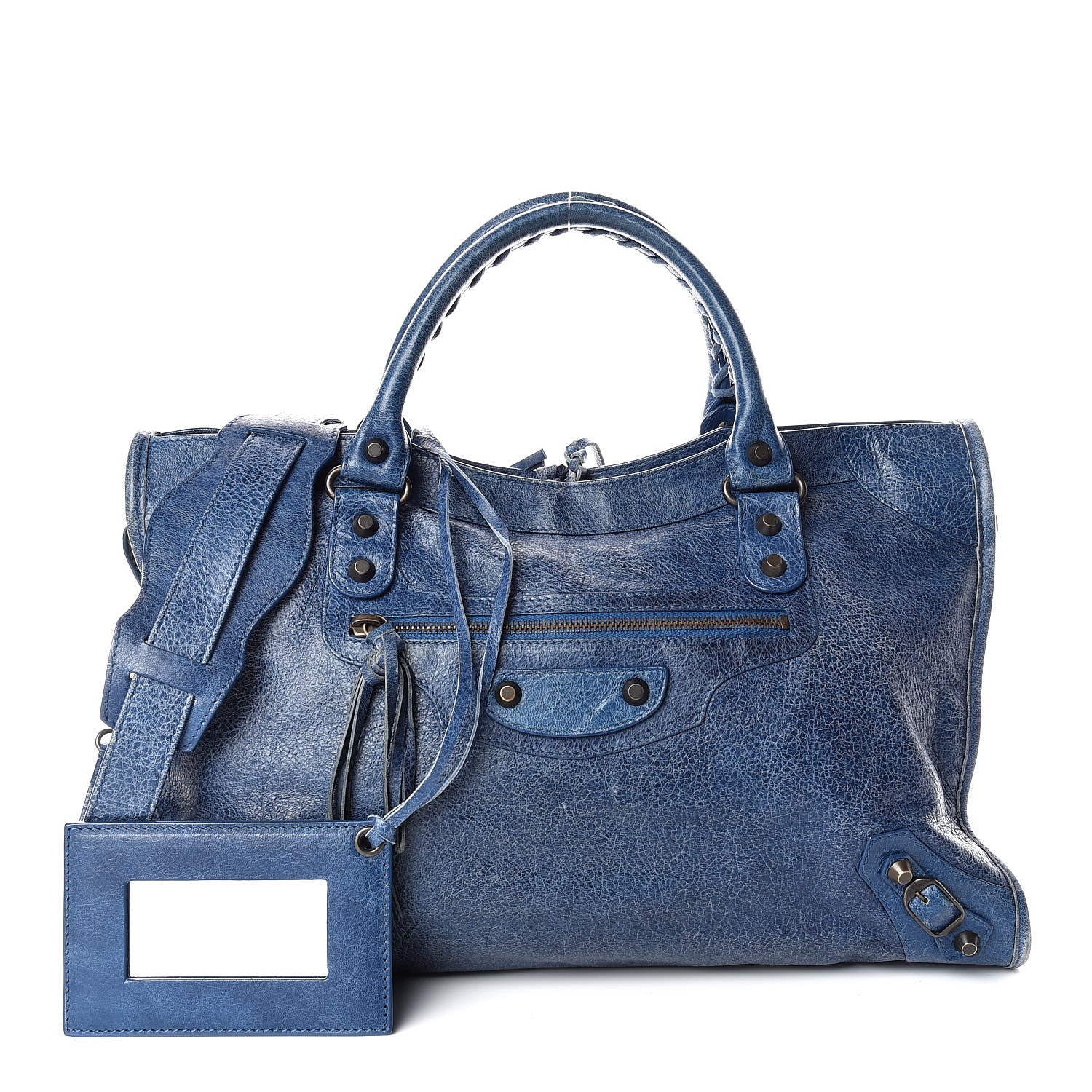 Balenciaga Agneau Classic Hardware City Bleu Cobalt Bleu Electric 1 of 18