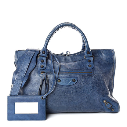 Balenciaga Agneau Classic Hardware City Bleu Cobalt Bleu Electric 1 of 18