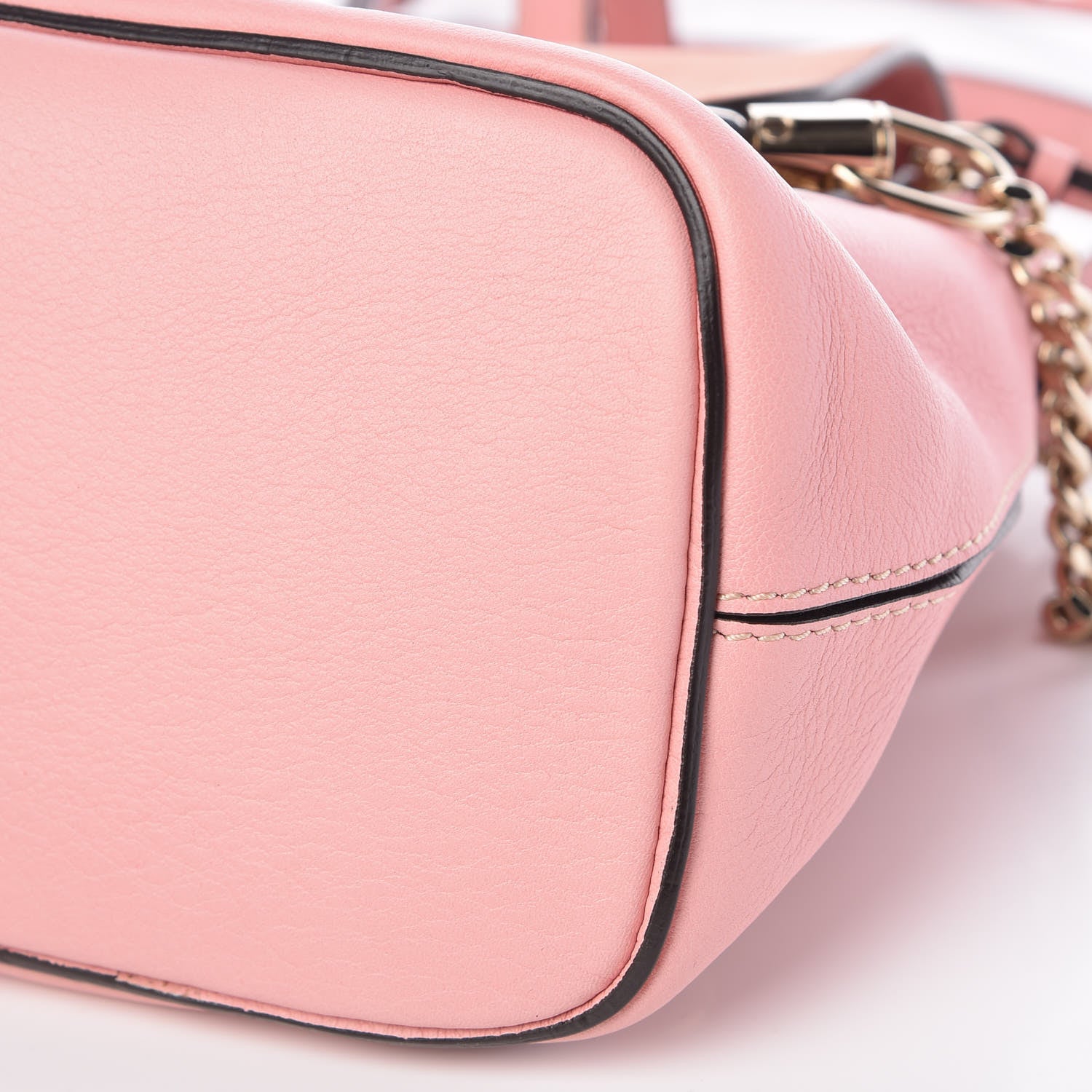 Chloe Suede Calfskin Mini Faye Backpack Washed Pink 10 of 10