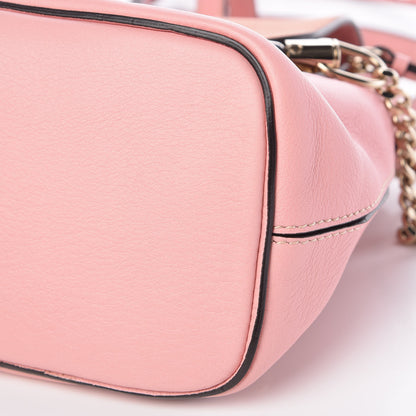 Chloe Suede Calfskin Mini Faye Backpack Washed Pink 10 of 10