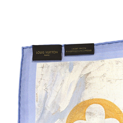 Louis Vuitton Wool Silk Masters Van Gogh Shawl 3 of 3