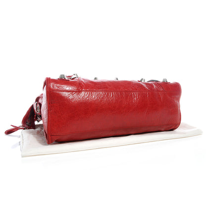 Balenciaga Chevre Giant 21 City True Red 4 of 7