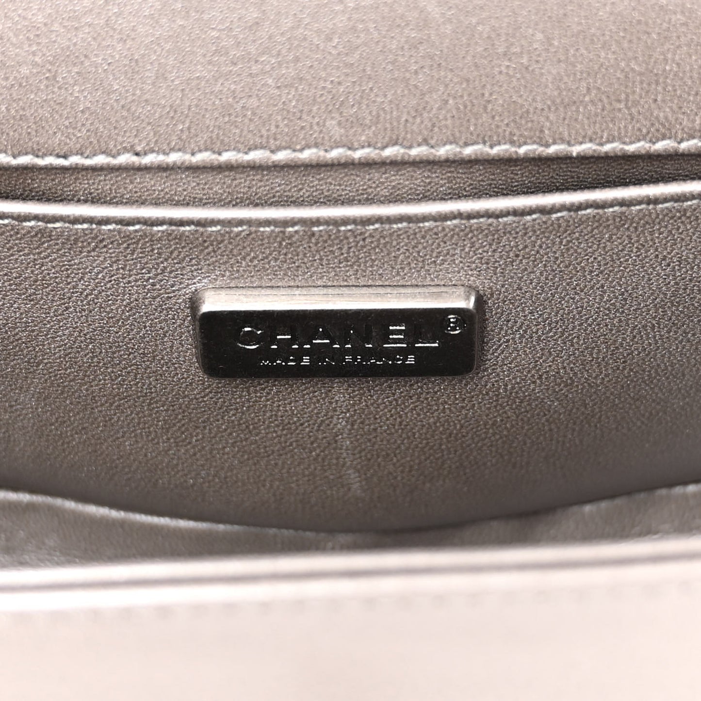 Galuchat Stingray Small Boy Flap Silver