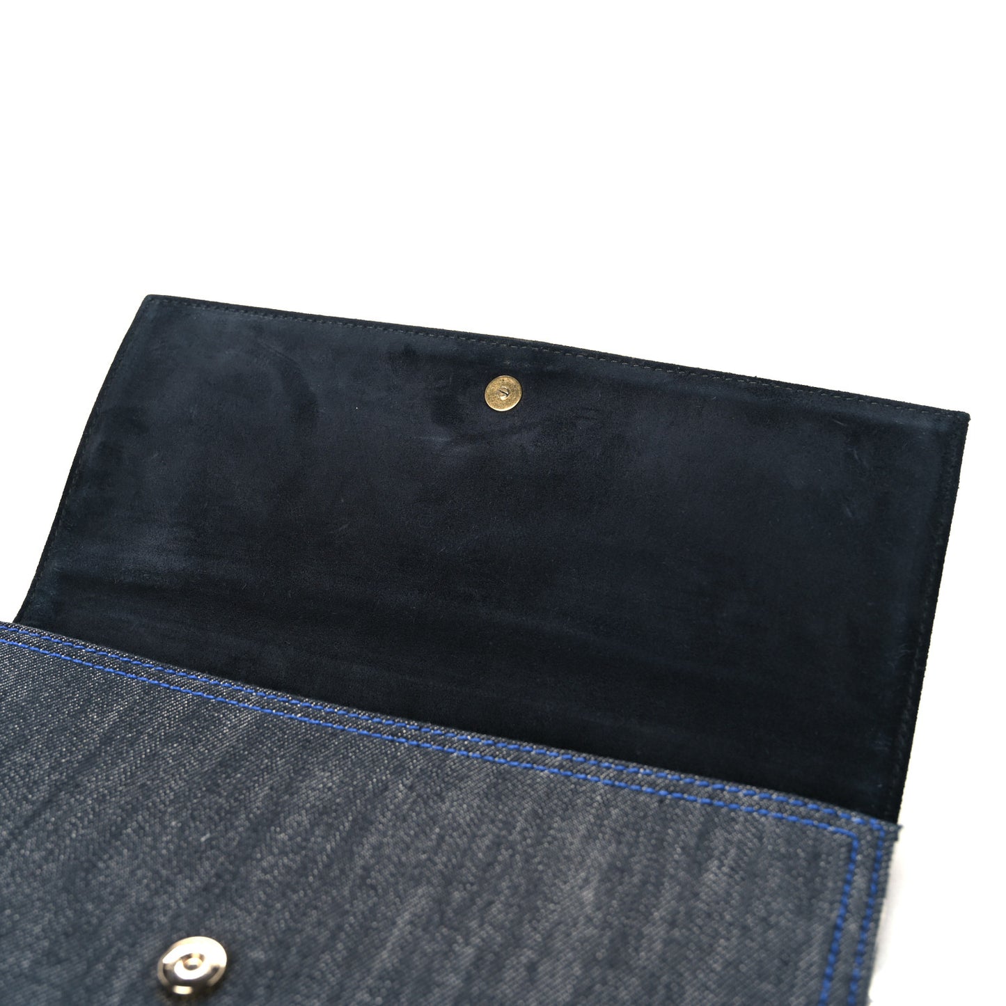 Denim Y Ligne Clutch