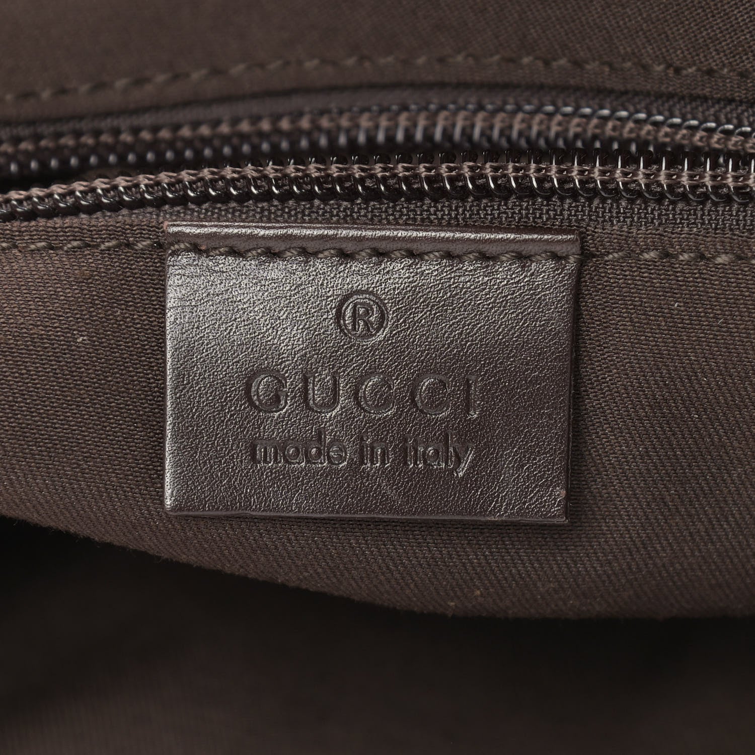 Gucci Monogram Medium Double Buckle Flap Messenger Bag Beige Dark Brown 6 of 8