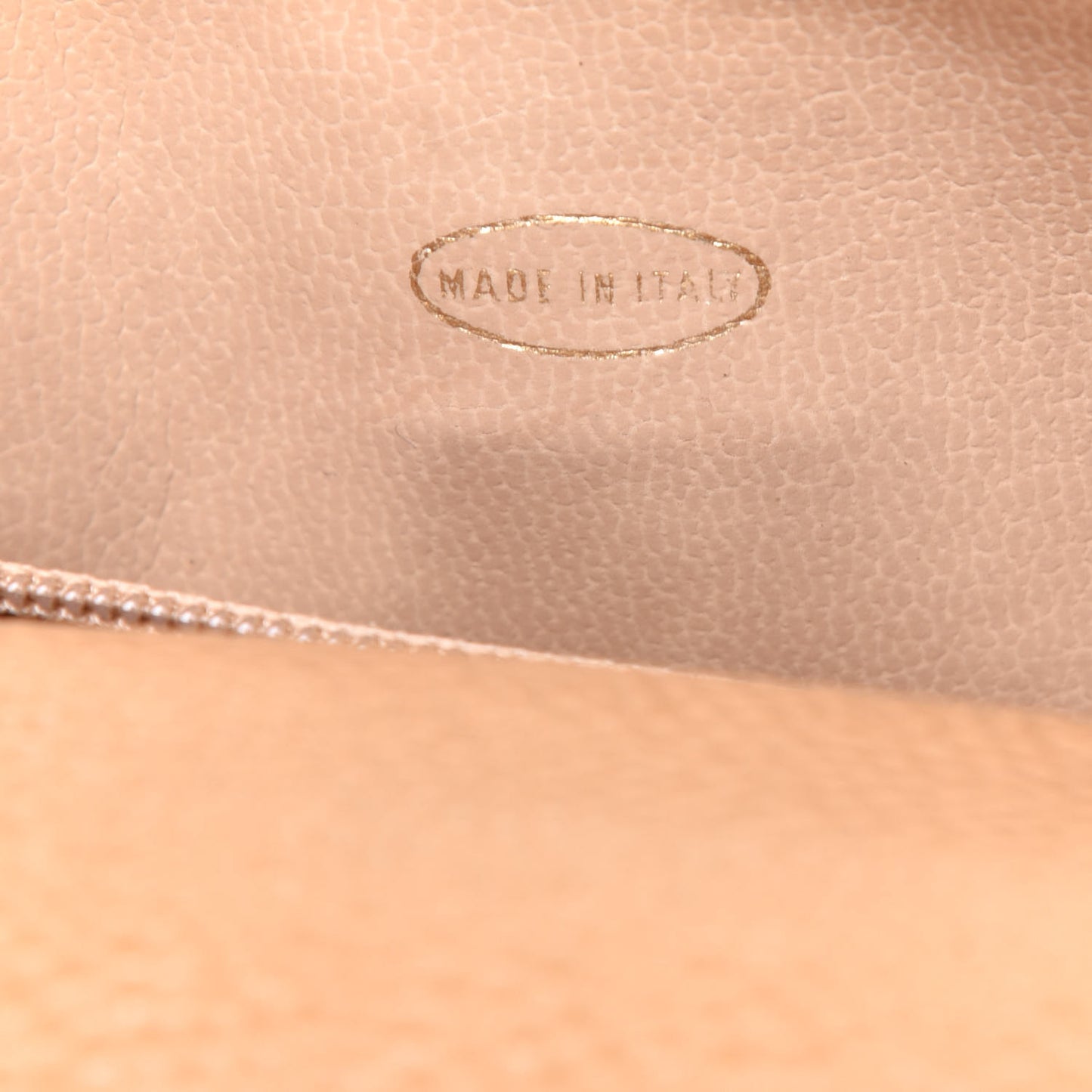 Caviar Quilted Flap Belt Bag Clutch 85 34 Beige