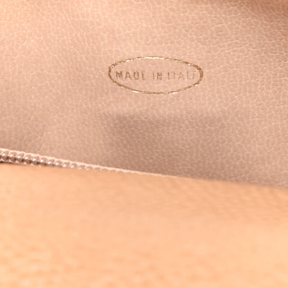 Chanel Caviar Quilted Flap Belt Bag Clutch 85 34 Beige 7 of 21