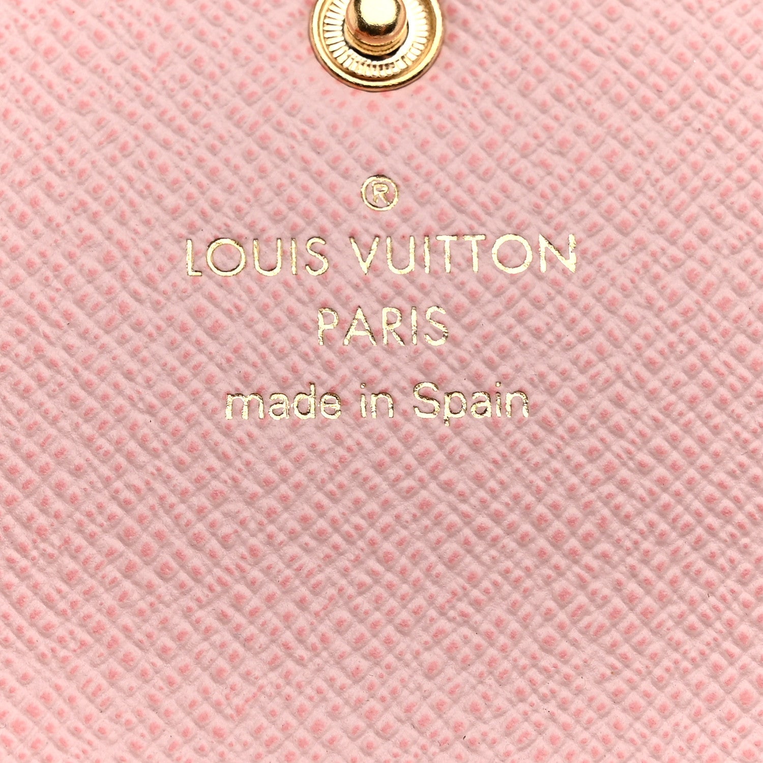 Louis Vuitton Damier Ebene Rosalie Coin Purse Rose Ballerine 6 of 8