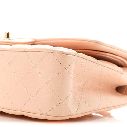 Chanel Caviar Quilted Medium Double Flap Light Pink 9 of 9