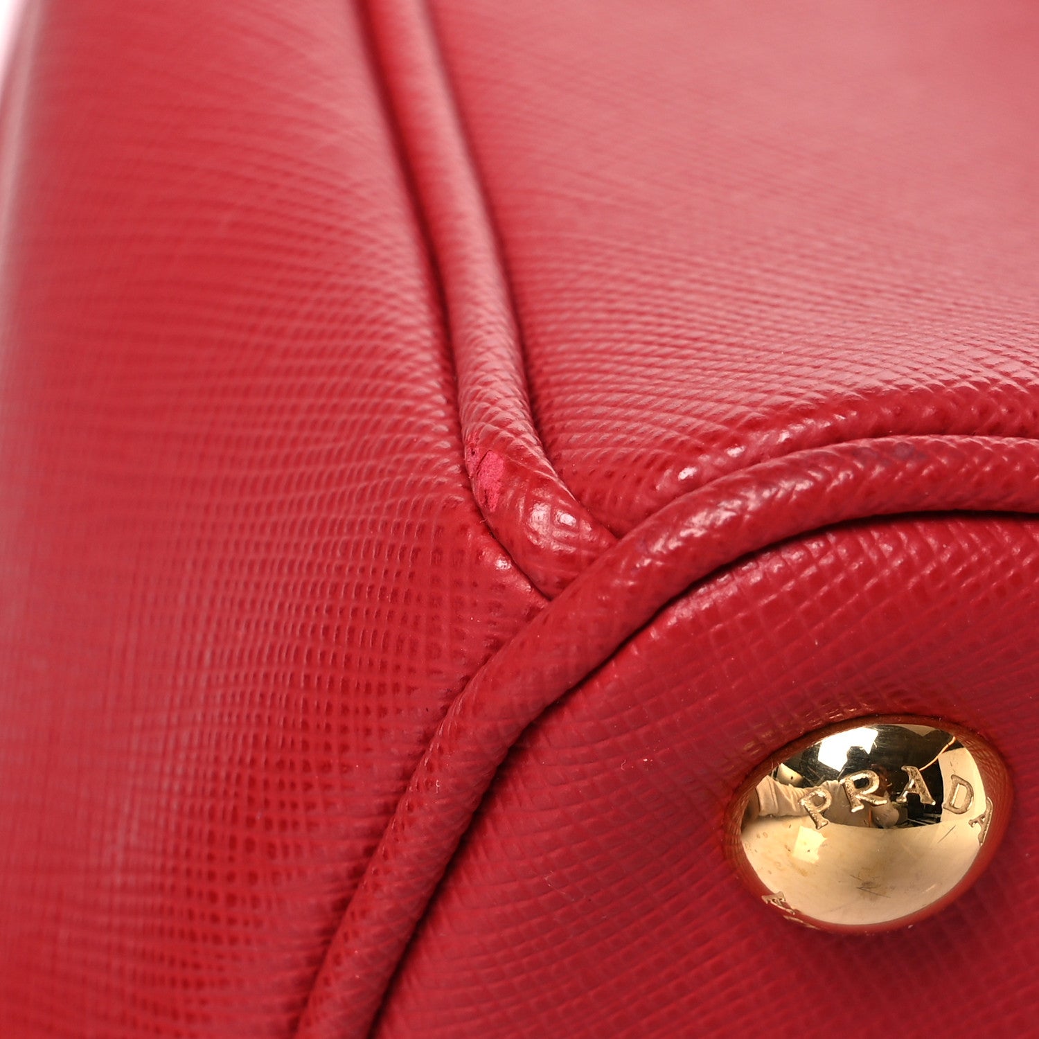 Prada Saffiano Medium Galleria Double Zip Tote Fuoco 18 of 20