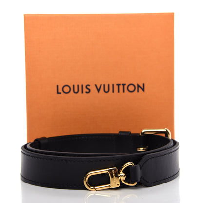 Louis Vuitton Calfskin Odeon PM Adjustable Shoulder Strap Black 4 of 4