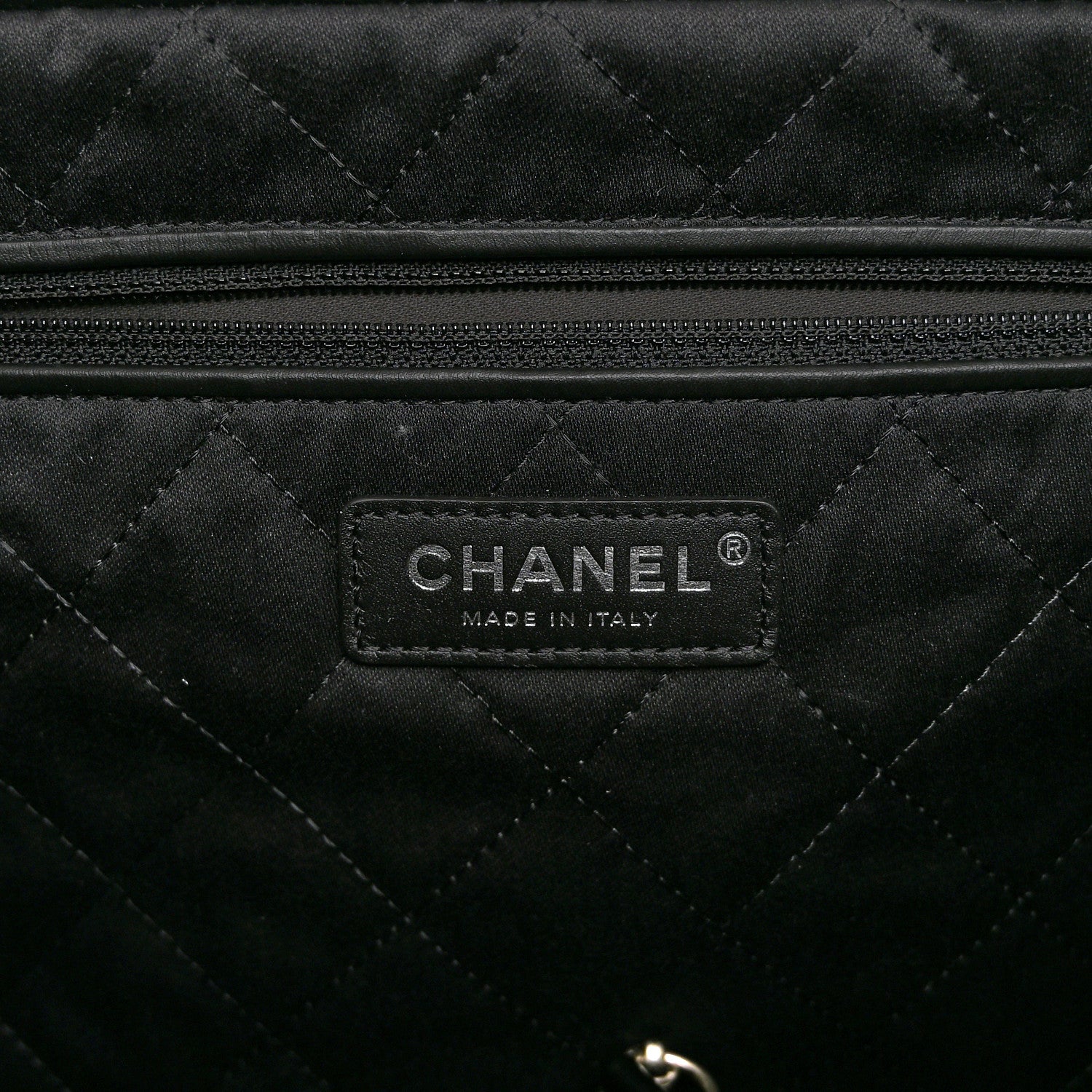 Chanel Shiny Calfskin Quilted Chanel 22 Black 7 of 11