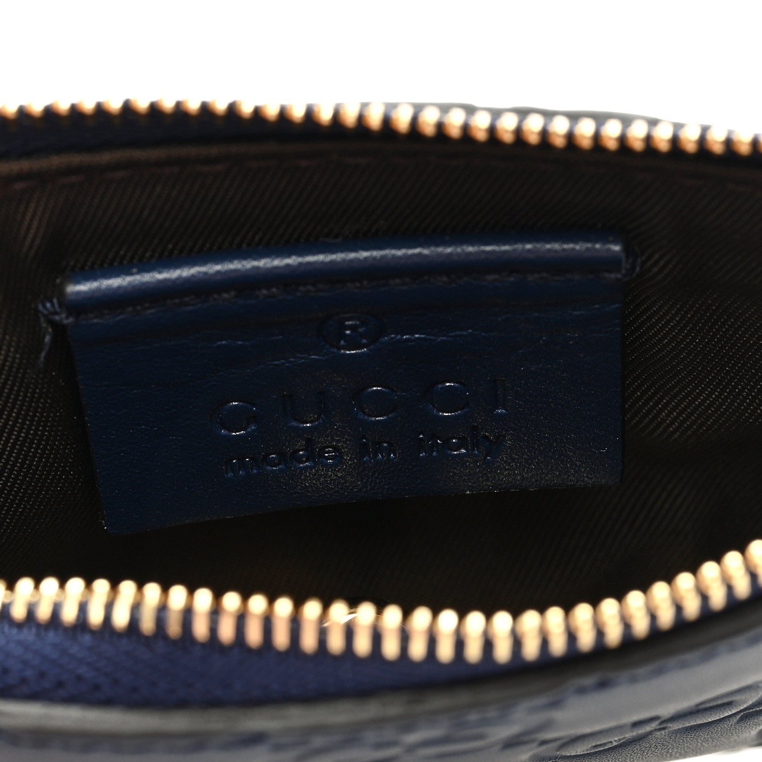 Gucci Guccissima Key Case Blue 6 of 6