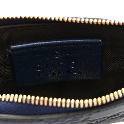 Gucci Guccissima Key Case Blue 6 of 6