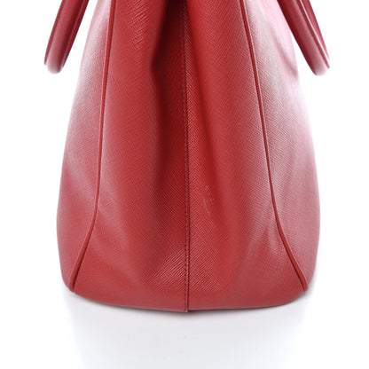 Prada Saffiano Medium Galleria Double Zip Tote Fuoco 20 of 20