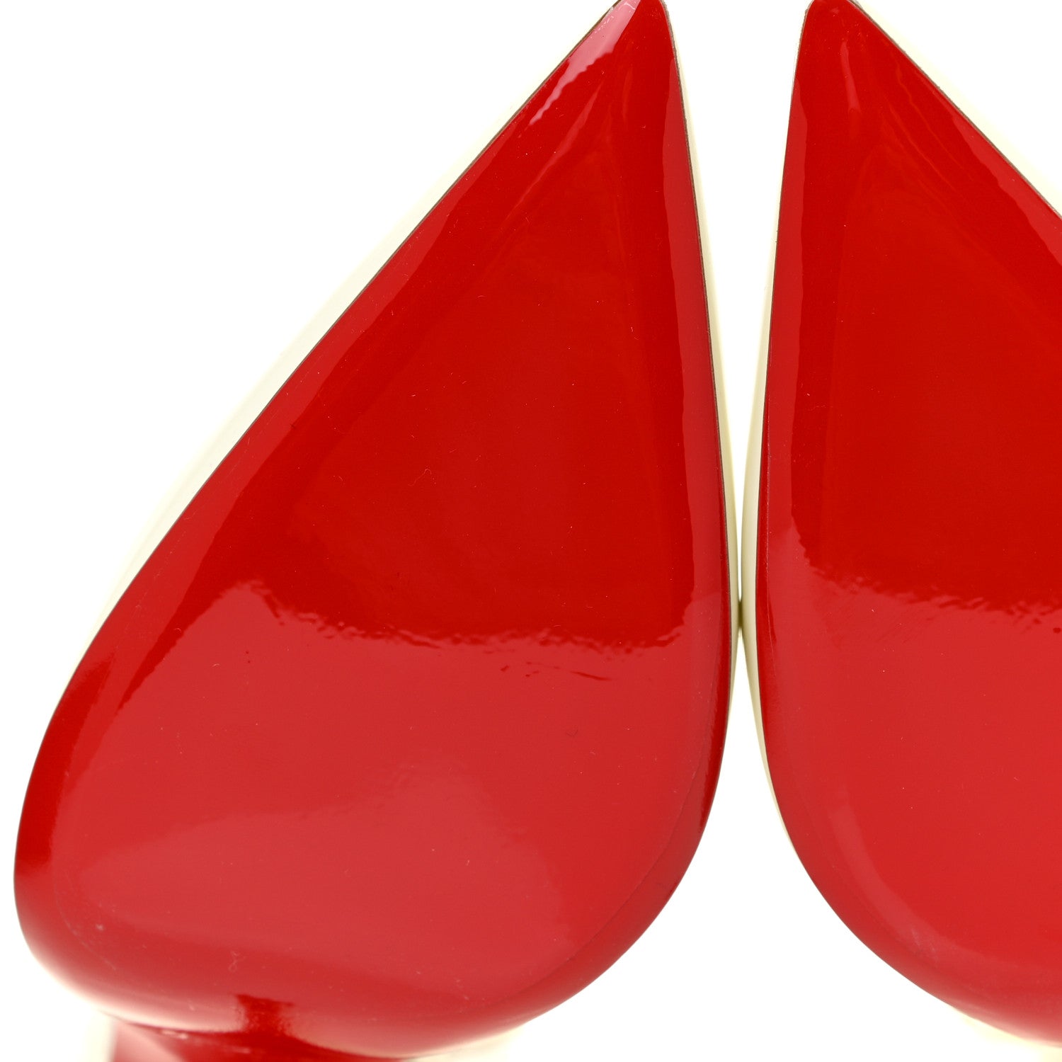 Christian Louboutin Patent PVC Specchio Cosmo 554 100 Pumps 36.5 Snow 7 of 15