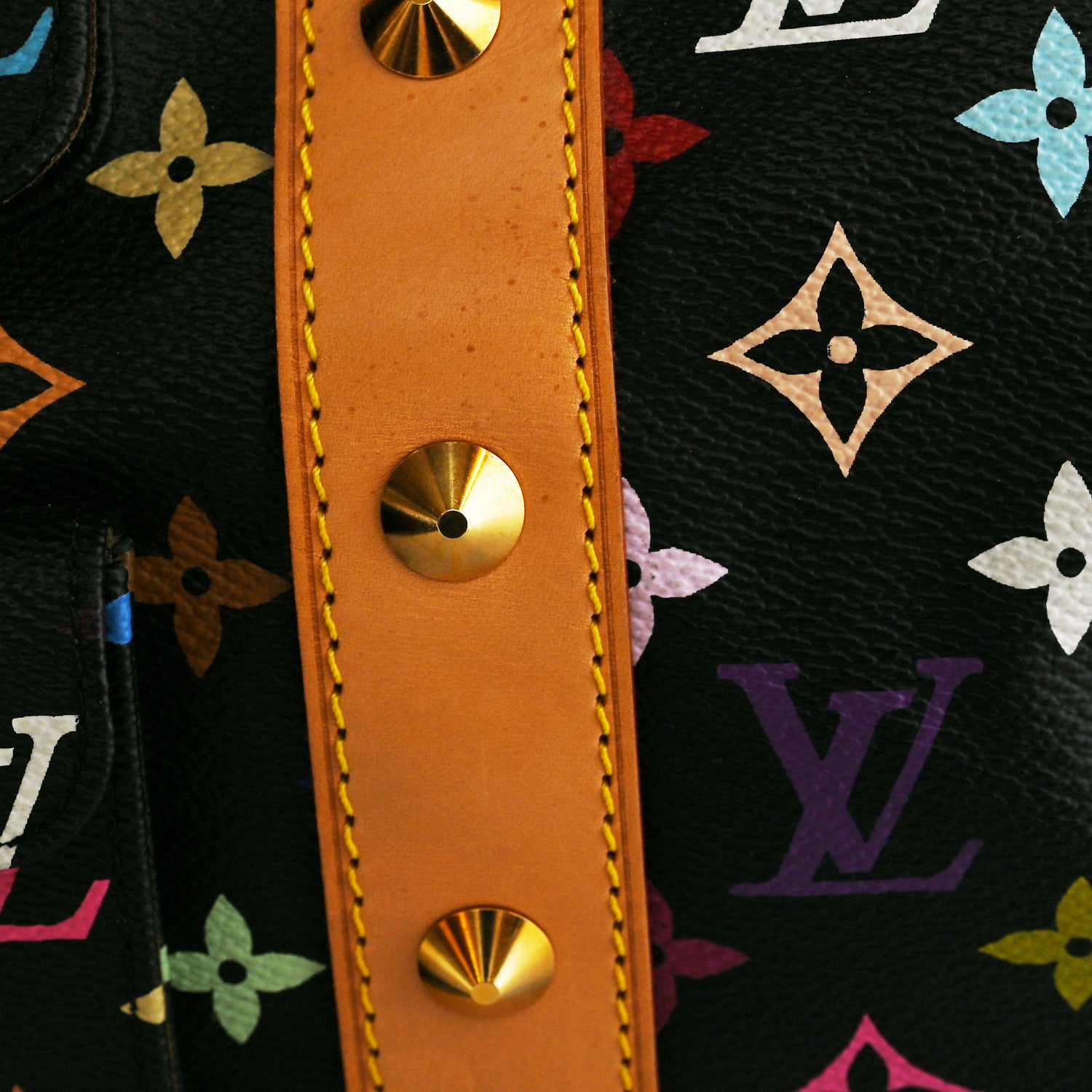 Louis Vuitton Monogram Multicolor Keepall 45 Black 15 of 15
