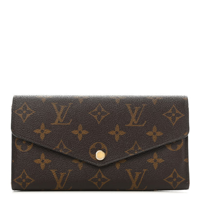 Louis Vuitton Monogram Sarah Wallet NM 1 of 9
