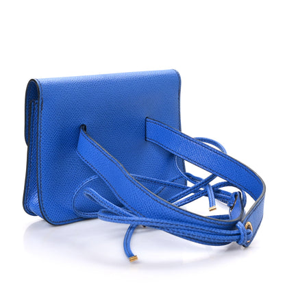 Hermes Courchevel Pochette Belt Bag Bleu France 3 of 11