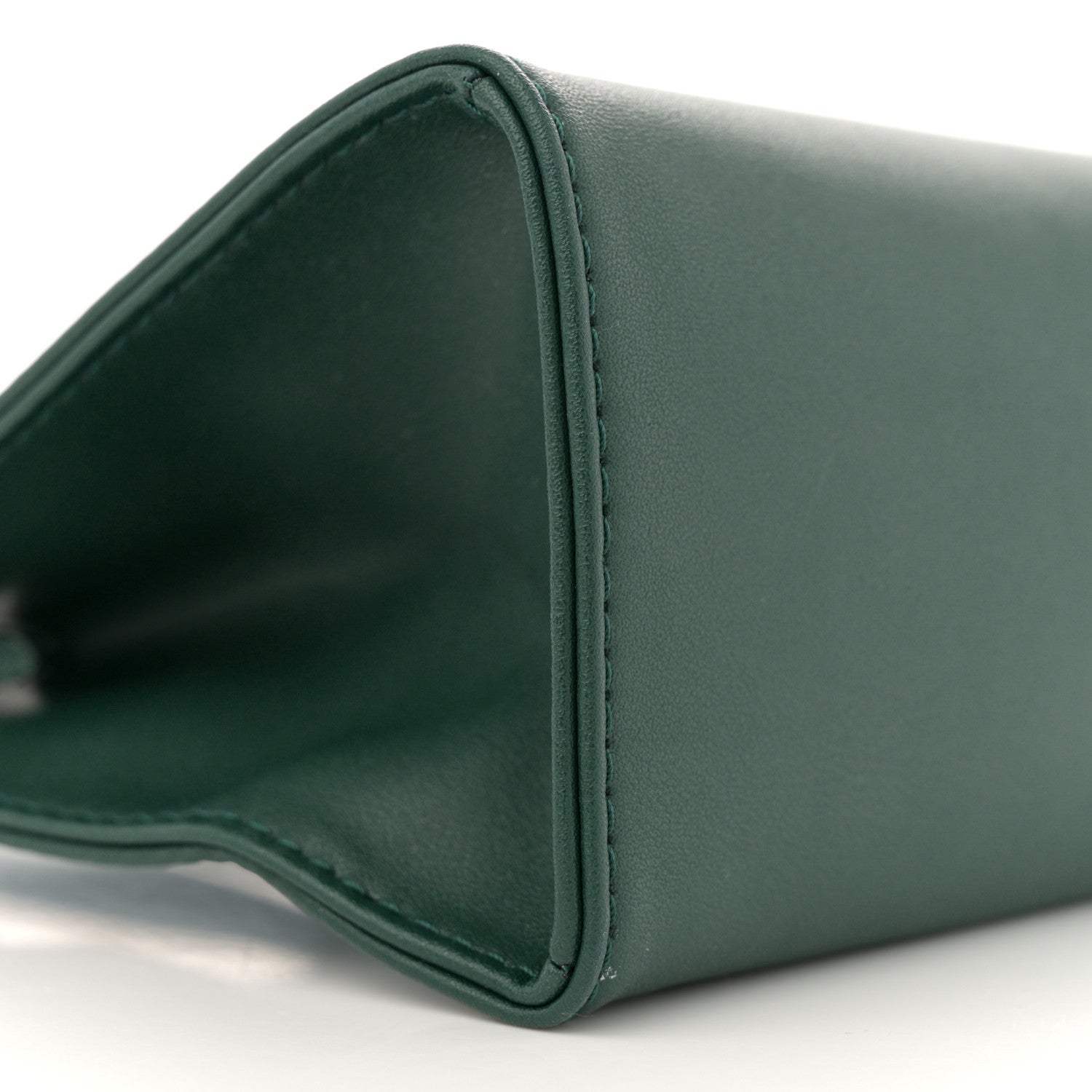 Telfar Vegan Leather Small Shopping Bag Dark Olive 8 of 9