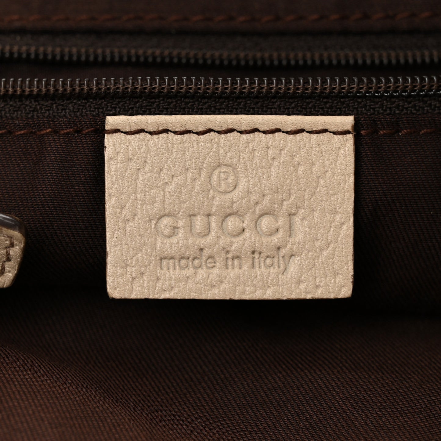 Monogram Medium Abbey Shoulder Bag Off White
