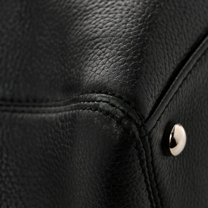 Chanel Calfskin Cerf Executive Shopper Tote Black 11 of 11