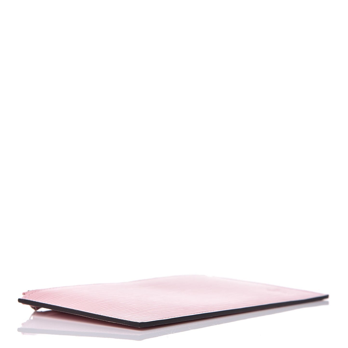Epi Felicie Chain Wallet Zippered Insert Rose Ballerine