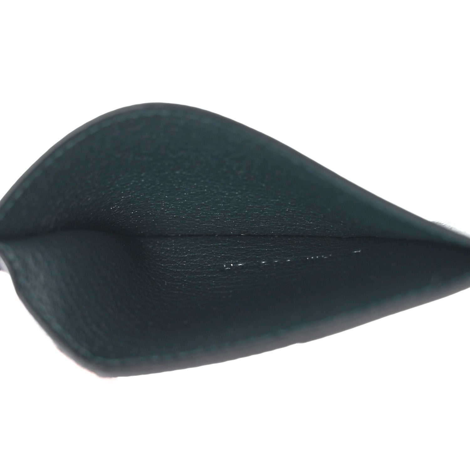 Hermes Polished Lizard Evercolor Sombrero II Les Petits Chevaux Card Holder Cypress Black Bleu Obscur Encre 5 of 8