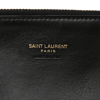 Saint Laurent Pony Hair Calfskin Leopard Print Small Le 5 A 7 Soft Hobo 7 of 11