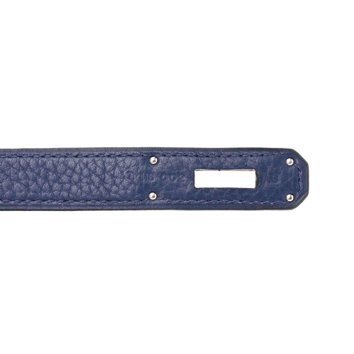 Taurillon Clemence BIRKIN 35 Bleu Nuit
