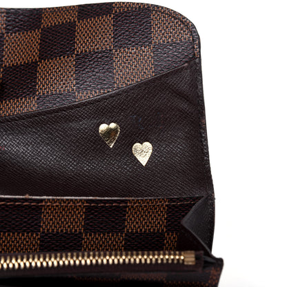 Louis Vuitton Damier Ebene Emilie Wallet 10 of 15