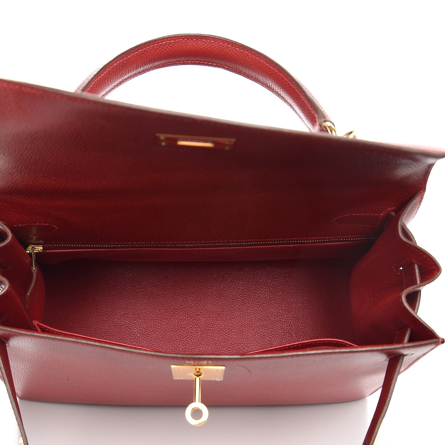 Hermes Epsom Kelly Sellier 28 Rouge 8 of 40