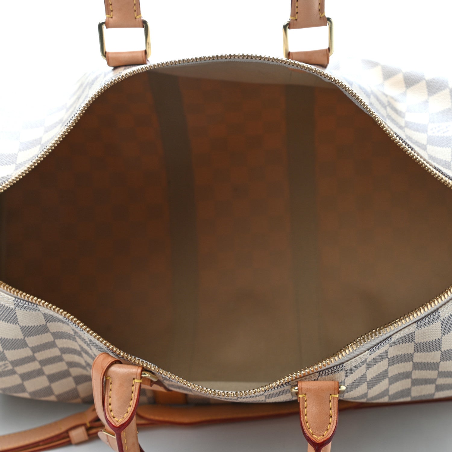 Louis Vuitton Damier Azur Keepall Bandouliere 45 5 of 15